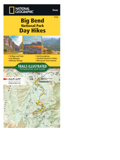 Trails Illustrated Day Hikes: Big Bend National Park - Click Image to Close